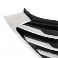 G-plus Front Upper Grille Grill Chrome Factory Style Compatible With Hyundai Tucson Se Eco 2016-2018 Hy1200189 86350d3000ram