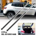 X Autohaux 2pcs Rear Truck Lift Supports Struts Shocks Gas Spring 05109514ab For Jeep Compass 2007-2016