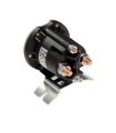 Usautoelectric New Genuine Solenoid 684-1261-032-02 With Nuts Continuous Duty 12volts Full Silver Contacts For Higher Amps 200