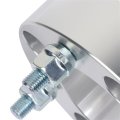 1 5 In Wheel Spacers 4x4 Bore 82mm For Kia Spectra 2005 2009 Real Forged Aluminum 12x1 5 Studs Silver 2 Pieces 