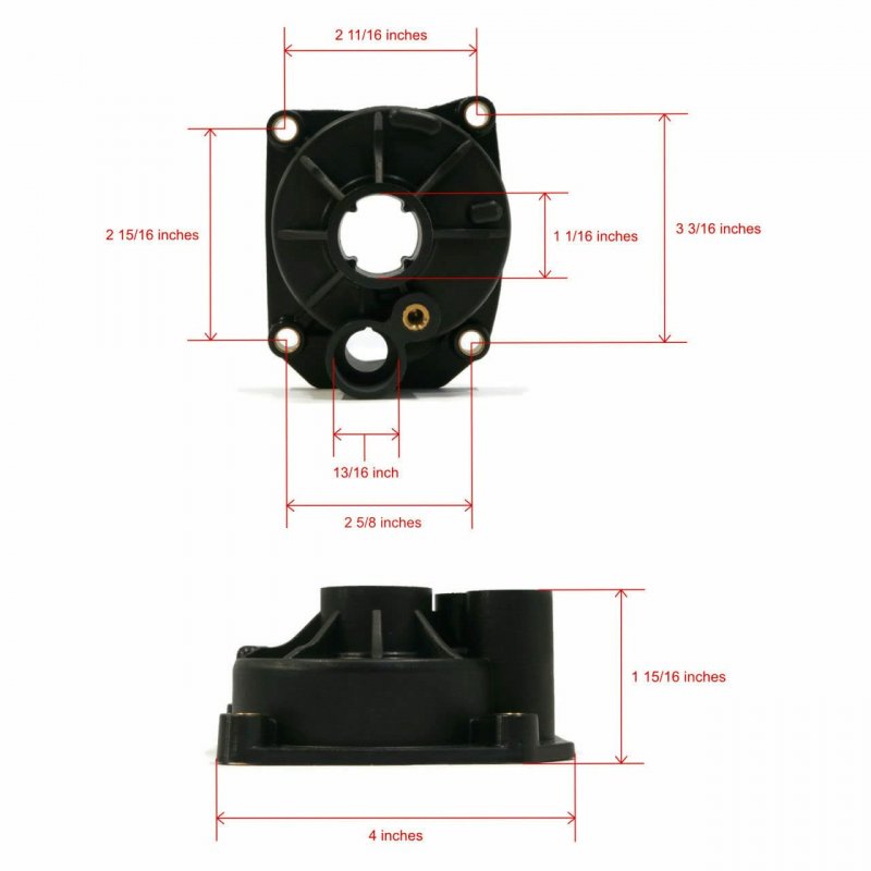Water Pump Impeller Housing Kit For Johnson Evinrude Outboard
