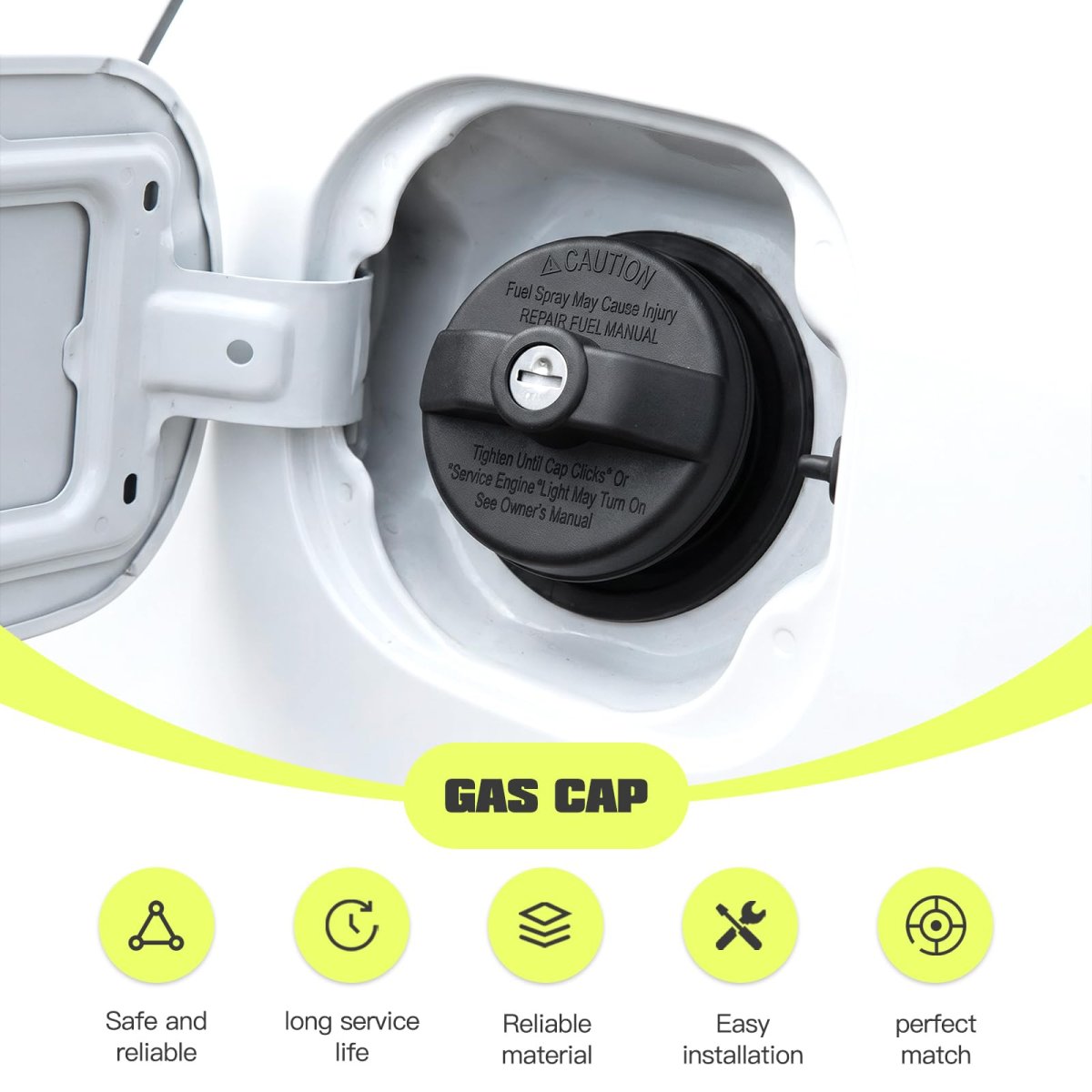 Premium Locking Fuel Cap For Chevy Venture 98-05