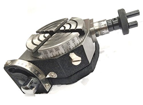 3 In 75mm Tilting Rotary Table For Milling Machines Mrt-3t Low Profile Precision Mini 0 To 90 Degrees Tilt Horizontal And
