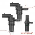 A-premium 3-pc Engine Camshaft Crankshaft Position Sensors Compatible With Volkswagen Jetta Beetle 2013 2 0l Replace 04c907601k