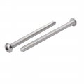 Uxcell M5x80mm 304 Stainless Steel Button Head Hex Socket Cap Screws Bolts 10pcs
