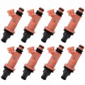 Ocpty 4 Holes 8pcs Replacement Fuel Injectors Compatible For 1998-2000 Lexus G00 0l 2001-2007 G30 4 3l 1997-2000 Ls400 4 Fj426