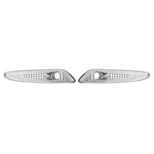 Pair Side Marker Lights For 2003 2004 2005 2006 Mercedes Benz Sl Class R230 Chassis Clear Lens Replacement 2308200121