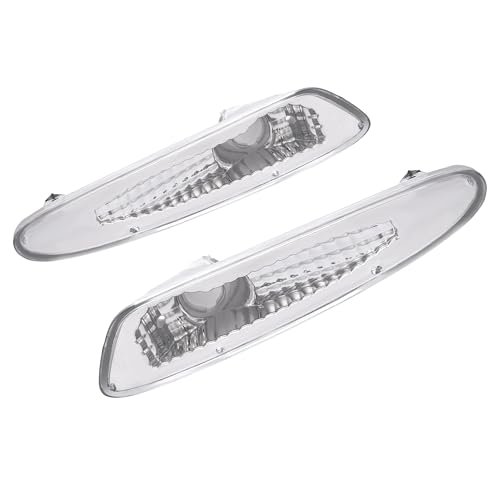 Pair Side Marker Lights For 2003 2004 2005 2006 Mercedes Benz Sl Class R230 Chassis Clear Lens Replacement 2308200121