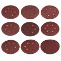 45pcs 6 Inch Hole Hook And Loop Sanding Discs Set 80 100 120 150 180 240 320 400 600 Grit Aluminum Oxide Sandpaper 