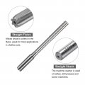 Uxcell Chucking Reamers 12mm H7 Metric Machine Reamer Drill Bit For Metal Wood Hole Reaming Straight Flute M35 High Speed Steel
