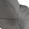 Secosautoparts Passenger Side Top Leather Seat Cover Gray Compatible With Fordor 250 350 F 450 F 550 2003 2004 2005 2006 2007