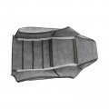 Secosautoparts Passenger Side Top Leather Seat Cover Gray Compatible With Fordor 250 350 F 450 F 550 2003 2004 2005 2006 2007