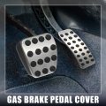 X Autohaux 5 Pcs Accelerator Pedal And Brake Cover Set For Mercedesbenz A B Cla Gla Ml Gl R Class W176 W245 W246 C117 W117 X156