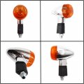 Waltyotur 4pcs Motorcycle Turn Signal Lights Tail Light 10mm Mounting Hole
