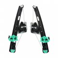 2pcs Power Window Regulator Rear Row Left And Right Without Motor Replacement For Bmw 2006-2011 E90 E91 325i 328i 330i 335i