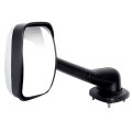 Right Side Tow Mirror For 2008 2016 Freightliner Cascadia Manual Control With Chrome Housing Metallic Finish Wide Angle View