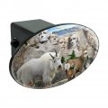Mount Rushmore National Memorial South Dakota Sd Animals Mountain Goat Oval Tow Trailer Hitch Cover Plug Insert