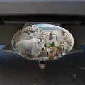 Mount Rushmore National Memorial South Dakota Sd Animals Mountain Goat Oval Tow Trailer Hitch Cover Plug Insert