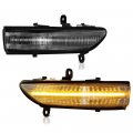 Sequential Amber Full Led Side View Mirror Signal Lights Lamps For 2008-2014 Subaru Outback Forester Legacy Sti Clear Lens 