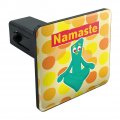 Namaste Gumby Yoga Meditation Tow Trailer Hitch Cover Plug Insert