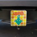 Namaste Gumby Yoga Meditation Tow Trailer Hitch Cover Plug Insert