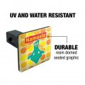 Namaste Gumby Yoga Meditation Tow Trailer Hitch Cover Plug Insert