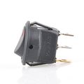 Red Round Rocker Toggle Led Switch 12v Dc 20a 3 Pin Spst On Off Illuminated Control For Car Marine Rv Boat Pieces