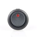 Red Round Rocker Toggle Led Switch 12v Dc 20a 3 Pin Spst On Off Illuminated Control For Car Marine Rv Boat Pieces