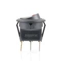 Red Round Rocker Toggle Led Switch 12v Dc 20a 3 Pin Spst On Off Illuminated Control For Car Marine Rv Boat Pieces