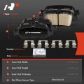 A-premium Rear Ceramic Disc Brake Pads Set Compatible With Chevrolet Equinox 2018-2019 Malibu Cruze Volt Bolt Ev Euv Gmc