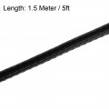 Uxcell Edge Trim Seal Black Pvc Plastic U Channel Protector Fits 1 32 3 5 Feet Length