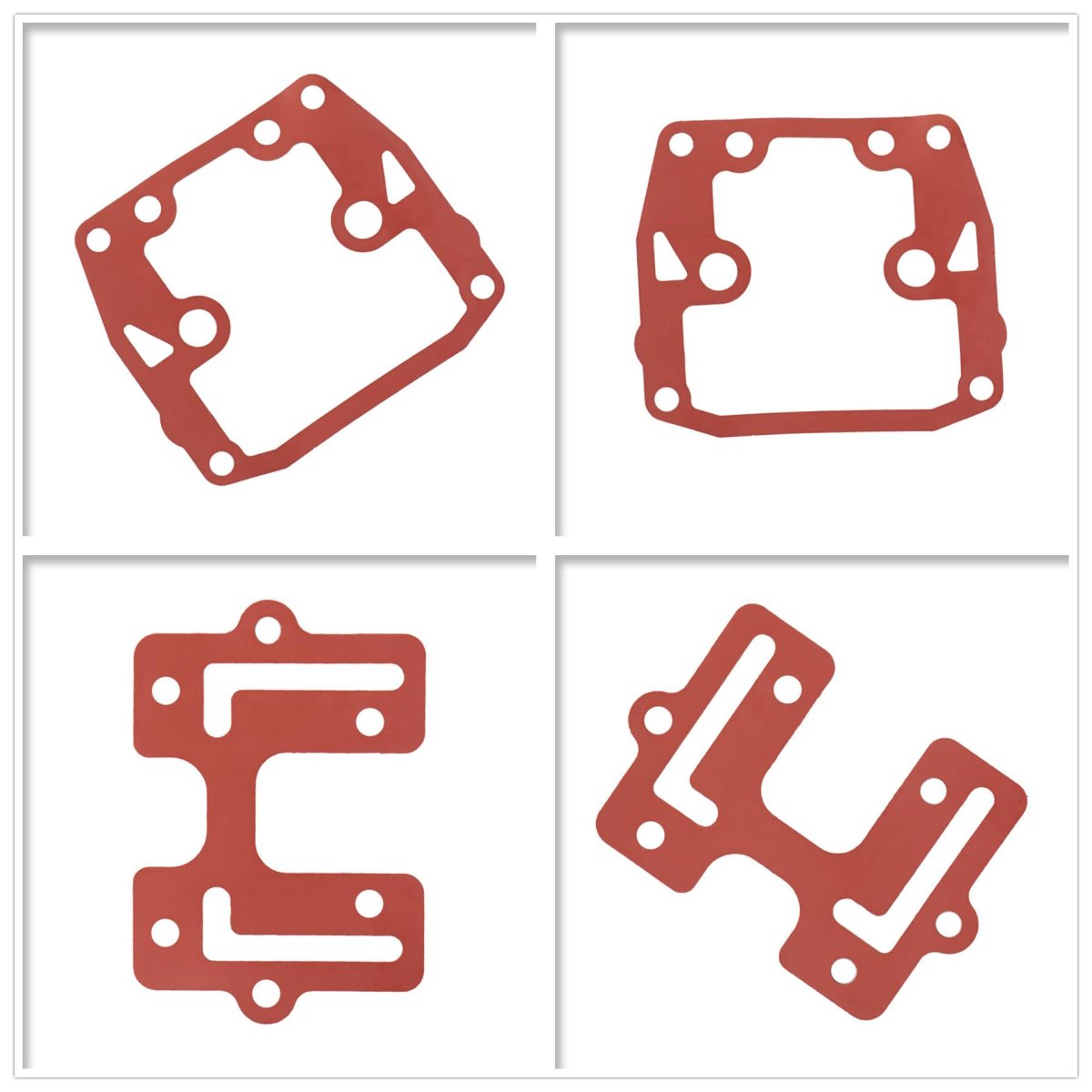 Set Of 2 Carburetor Repair Kit With Float For Evinrude Johnson Omc V4 V6 Crossflow Replaces 390055 392550 398526 434888 435443