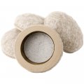 Super Sliders 1 Round Self-stick Formed Felt Furniture Pads With More Protection For Surfaces And Legs Beige 4 Pack 