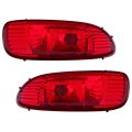 Mini Cooper 2015 2016 2017 2018 2019 Fog Light Assembly Driver And Passenger Side Pair Rear Hardtop Red Lens Capa Certified For 