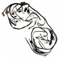 Caltric Wiring Harness Compatible With Yamaha Viking 700 Yxm700dh 4x4 Fi 2014-2015 1xd-82590-00-00