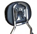 Studded Round Sissy Bar Backrest For 98 Yamaha V-star 1100 Drag Star Xvs1100 Xvs1100a Silverado