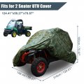 X Autohaux Waterproof Utv Cover 4 Wheel Full For Polaris Rzr Ranger Can-am Defender Honda Pioneer Side By 2 Seater Camouflage