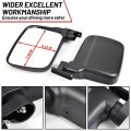 Sautvs Adjustable Side Mirrors For Honda Pioneer 1000 16-23 High-definition Clear Wider Folding Exterior Rearview Mirror