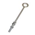 10 Pc Forge Style Marine Stainless Steel 1 4 X 7 Turned Eye Bolt Nut And Washers 50 Lb Cap 