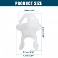 Acropix Hood Prop Rod Clip Retainer Fit For Mitsubishi Lancer Pack Of 1 White