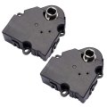 604-121 Hvac Blend Door Actuator 2 Pack For Chevrolet Silverado Avalanche 2003-2007 Cadillac Gmc Hummer Replaces 15-73620 