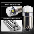 Ruiandsion 2pcs 6-30v Auto Ba9s Led Car Bulb T4w 1smd Chip 6000k White 64111 For Interior Dome Map License Plate Glove Box