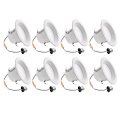 Lighting Ever Led Recessed Ceiling Lights Daylight White 8 Pack 