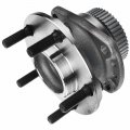 A-premium Rear Wheel Bearing And Hub Assembly With Abs Ring 5-lug Compatible Dodge Plymouth Chrysler 1996-2000 Town Country