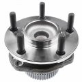A-premium Rear Wheel Bearing And Hub Assembly With Abs Ring 5-lug Compatible Dodge Plymouth Chrysler 1996-2000 Town Country