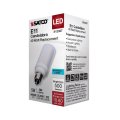 Satco 5w T6 Led Mini Candelabra Bulb Frost Finish 5000k Natural Light 120 Volt Residential Commercial Indoor Enclosed Fixtures