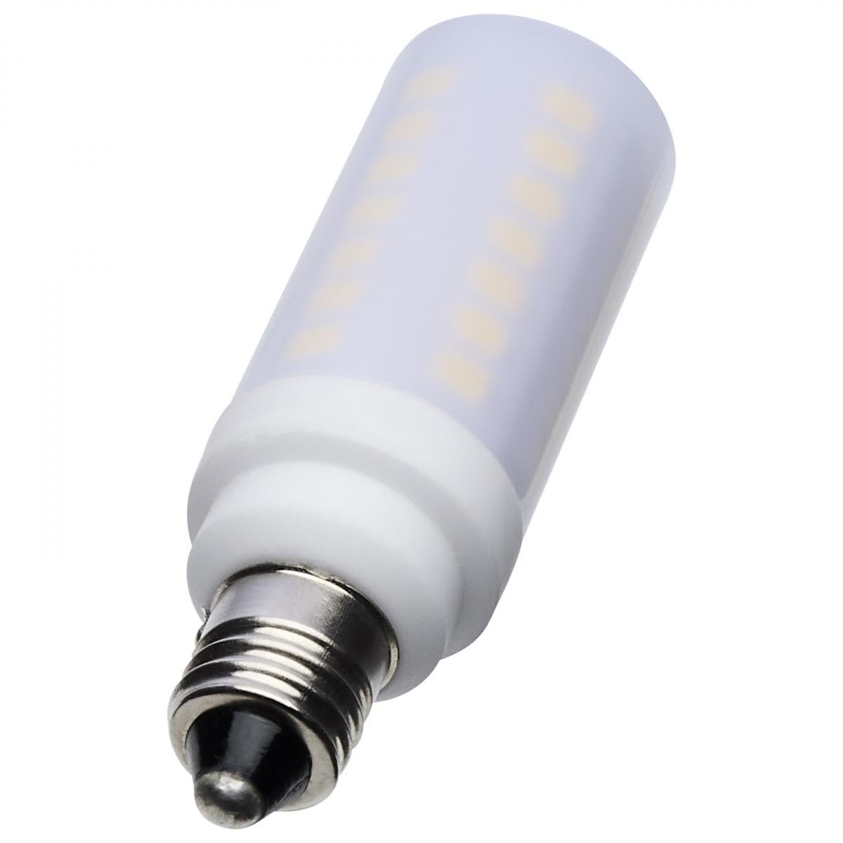 Satco 5w T6 Led Mini Candelabra Bulb Frost Finish 5000k Natural Light 120 Volt Residential Commercial Indoor Enclosed Fixtures