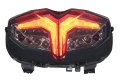 Integrated Sequential Led Tail Lights Smoke Lens For Yamaha Mt-09 2021-2023 