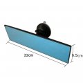 Bininbox Car Truck Universal Rear View Mirror Anti Glareview Clip On Panoramic Interior Wide Angle Baby Rear Blue Rectangle