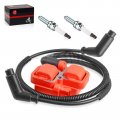 Ignition Coil Spark Plug W Wire Cap For Can-am Maverick Max 1000 1000r 2013-2018